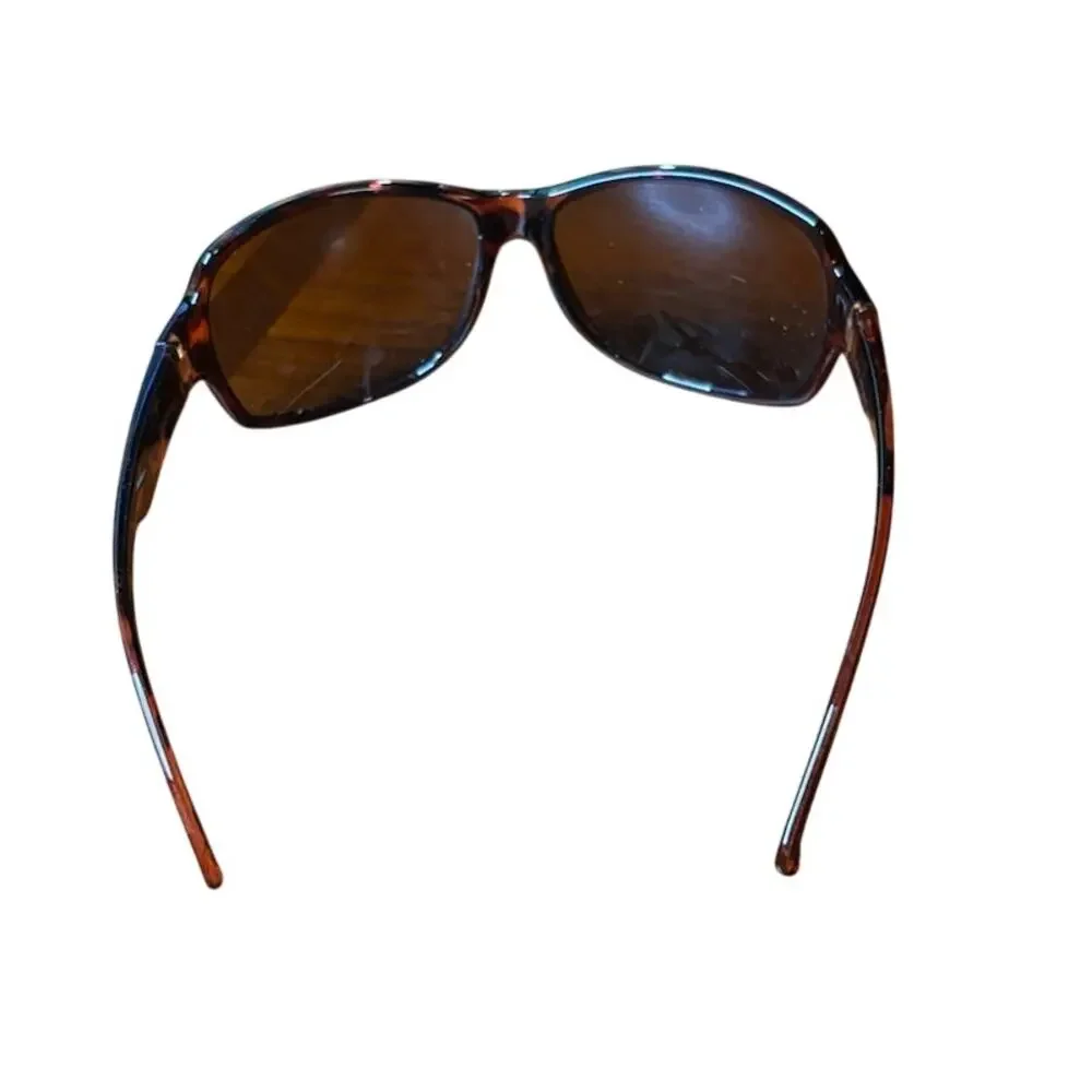 L.L.Bean Camden Sunglasses Polarized Tortoise Brown Oversized Womens Shades